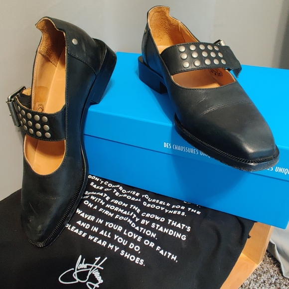 John Fluevog Moxie Magoo Maryjanes - Picture 1 of 7